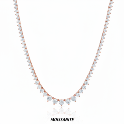שרשרת טניס מוסונייט mosi007-3-5mm-15.1ct--2-M